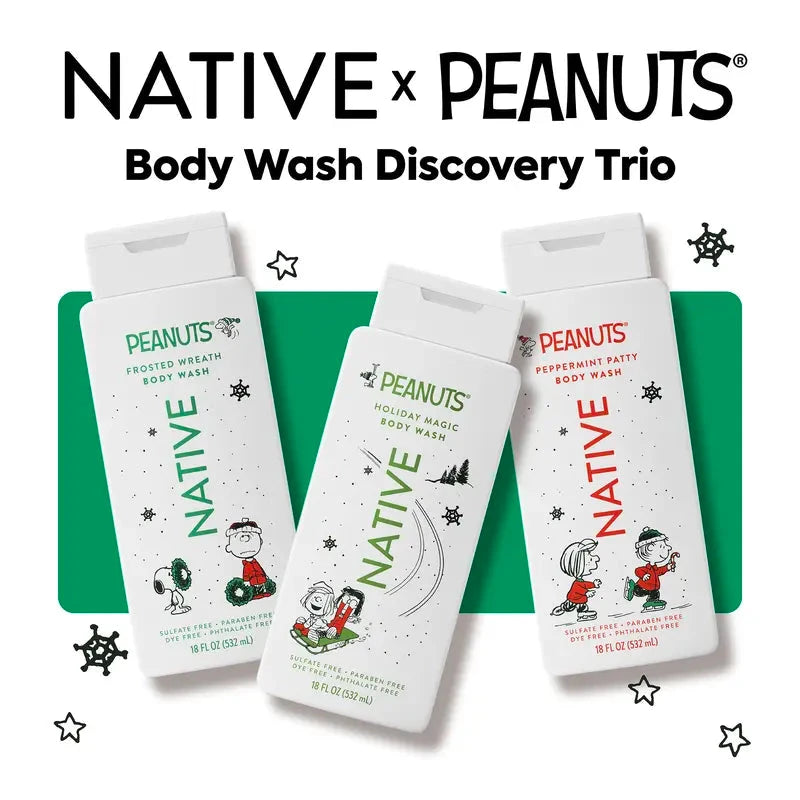 Native Body Wash Trio