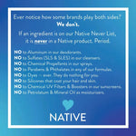 Native Body Wash Trio