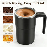Rechargeable Self Stirring Magnetic Coffee Mug