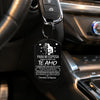 Romantic Stainless Steel Wife Keychain