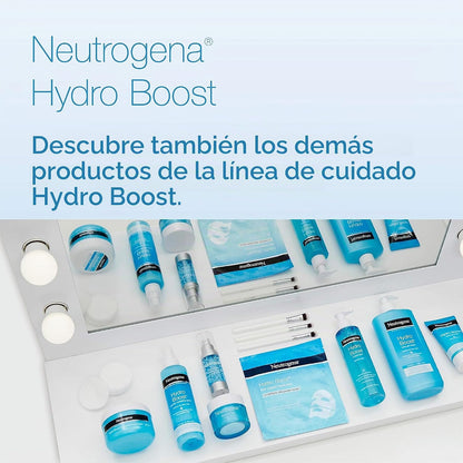 Neutrogena Hydro Boost Aqua Gel Limpiador Facial Suave Con Ácido Hialurónico Y Glicerina Para Todos Los Tipos De Piel, 200 Ml