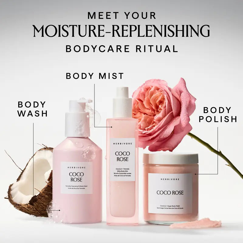 HERBIVORE Coco Rose Coconut + Tremella Milky Body Mist